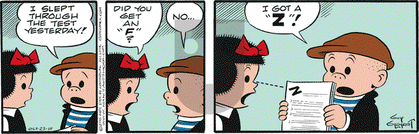 Nancy on Friday October 23, 2015 Comic Strip