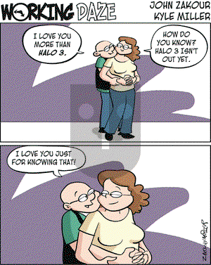 Working Daze on Thursday October 4, 2007 Comic Strip