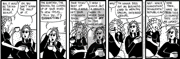 Clear Blue Water on Thursday July 22, 2004 Comic Strip