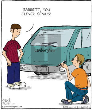 Brevity on Thursday February 23, 2006 Comic Strip