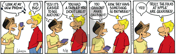 Arlo and Janis on Monday May 18, 2015 Comic Strip