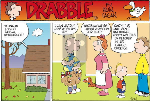 Drabble on Sunday December 1, 2013 Comic Strip