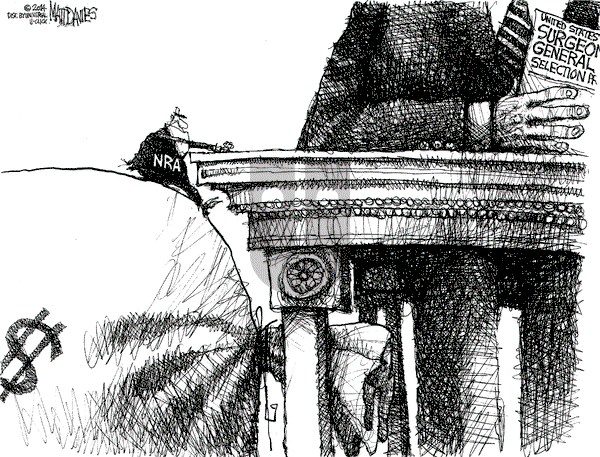 Matt Davies on Monday March 24, 2014 Comic Strip
