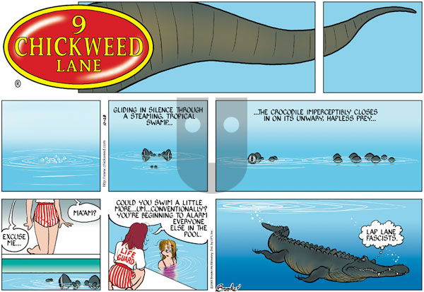 9 Chickweed Lane on Sunday October 28, 2001 Comic Strip