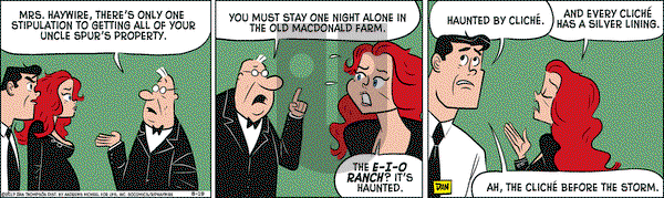Rip Haywire on Saturday August 19, 2017 Comic Strip
