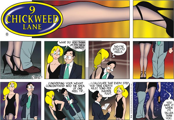 9 Chickweed Lane on Sunday April 6, 2008 Comic Strip