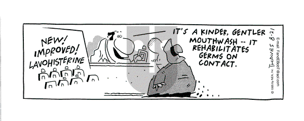 Frank and Ernest on Monday August 21, 1995 Comic Strip