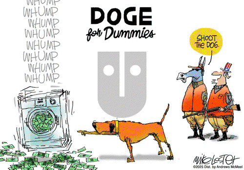 Mike Lester on Friday February 21, 2025 Comic Strip