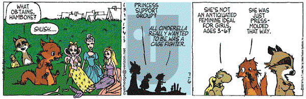 Over the Hedge on Friday July 6, 2007 Comic Strip