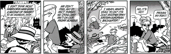 Doonesbury on Wednesday October 23, 2002 Comic Strip