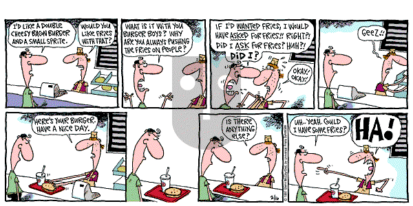 The Duplex on Sunday February 16, 1997 Comic Strip