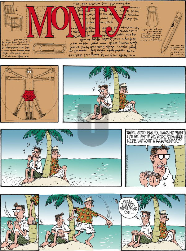 Monty on Sunday May 4, 2025 Comic Strip