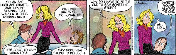 9 Chickweed Lane on Thursday March 24, 2016 Comic Strip