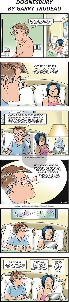 Doonesbury on Sunday October 20, 2019 Comic Strip