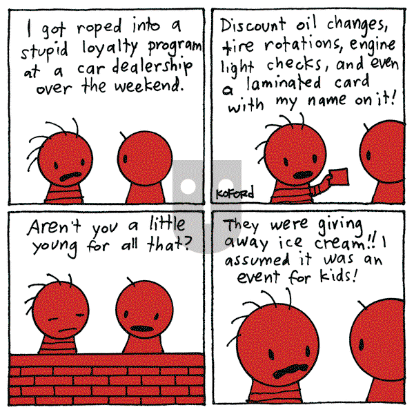 Haircut Practice on Monday October 7, 2024 Comic Strip