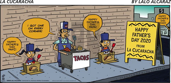La Cucaracha on Sunday June 21, 2020 Comic Strip