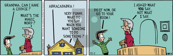 Grand Avenue on Tuesday October 2, 2018 Comic Strip