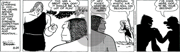 Alley Oop on Wednesday August 24, 2005 Comic Strip