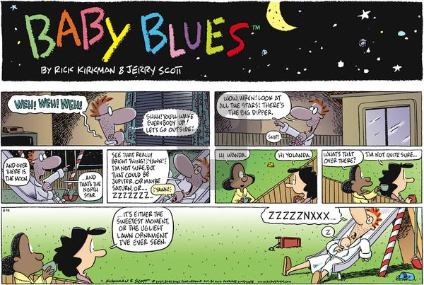 Baby Blues on Sunday August 24, 2003 Comic Strip