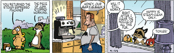 Over the Hedge on Friday September 23, 2016 Comic Strip