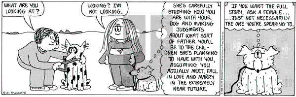 Cathy Classics - Thursday May 21, 1998 Comic Strip