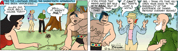 Alley Oop on Tuesday December 9, 2008 Comic Strip