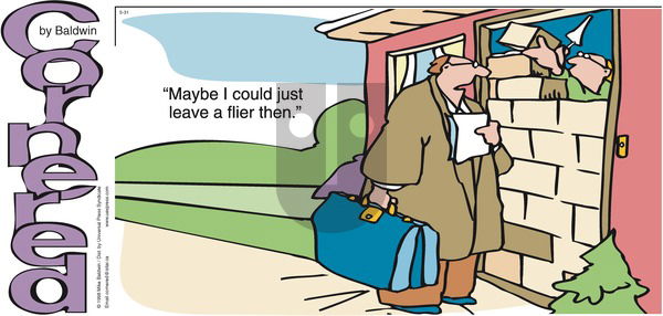 Cornered on Wednesday July 29, 1998 Comic Strip