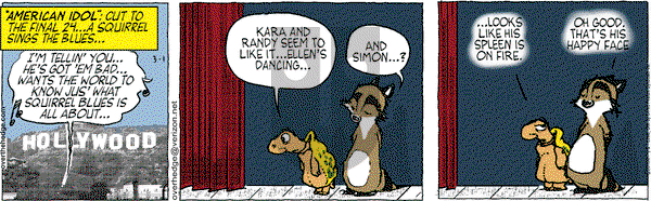 Over the Hedge on Monday March 1, 2010 Comic Strip