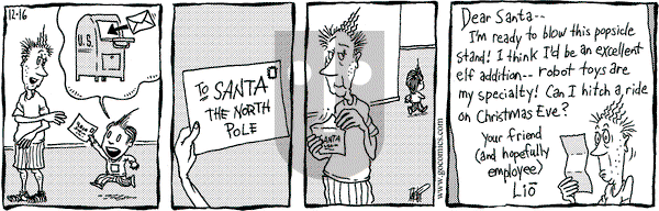 Lio on Wednesday December 16, 2020 Comic Strip