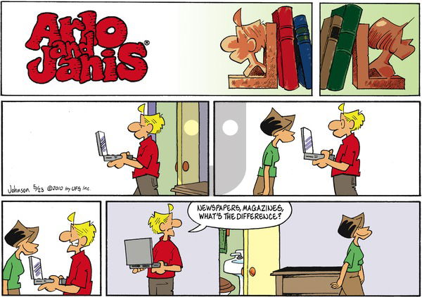 Arlo and Janis on Sunday May 23, 2010 Comic Strip