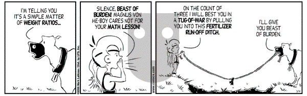 Cow and Boy Classics on Tuesday March 14, 2006 Comic Strip