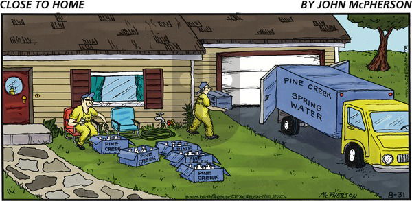 Close to Home on Sunday August 31, 2025 Comic Strip