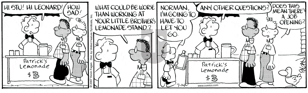 Drabble - Saturday July 14, 2007 Comic Strip