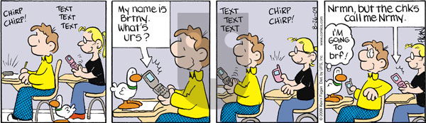 Drabble on Wednesday August 26, 2009 Comic Strip