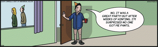 F Minus on Monday December 8, 2014 Comic Strip