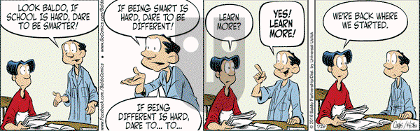 Baldo on Friday January 29, 2016 Comic Strip