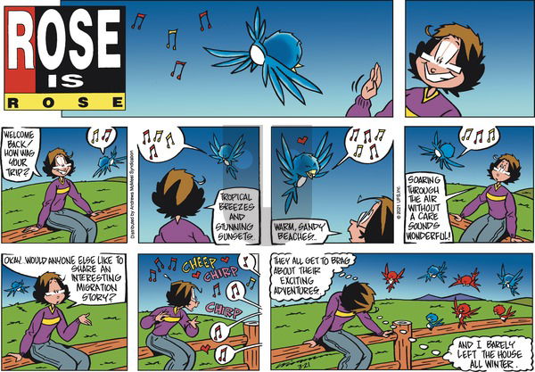 Rose is Rose on Sunday March 21, 2021 Comic Strip
