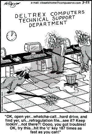 Close to Home - Thursday March 22, 2001 Comic Strip