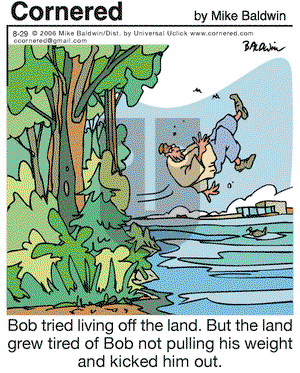 Cornered on Friday August 29, 2014 Comic Strip