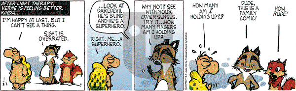 Over the Hedge on Friday January 27, 2017 Comic Strip