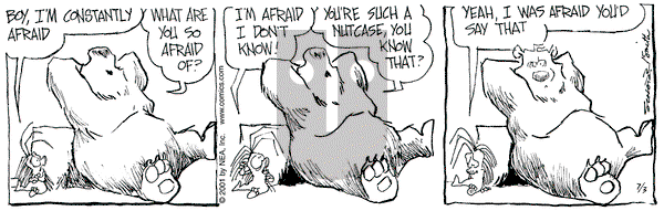 The Grizzwells on Tuesday July 3, 2001 Comic Strip