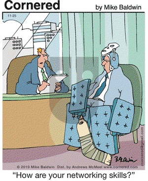 Cornered on Monday November 25, 2019 Comic Strip