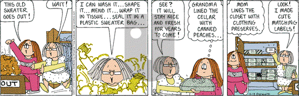 Cathy Classics on Thursday October 18, 2001 Comic Strip