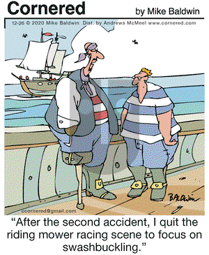 Cornered - Saturday December 26, 2020 Comic Strip