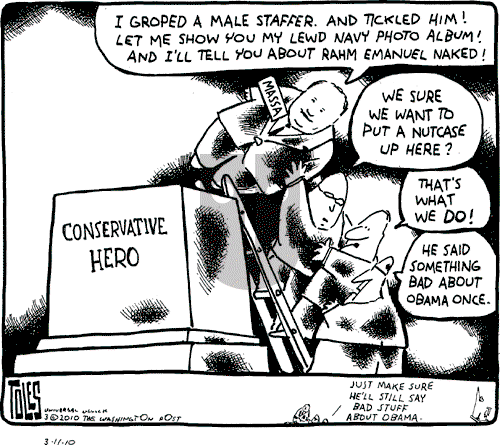 Tom Toles - Thursday March 11, 2010 Comic Strip