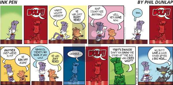 Ink Pen on Sunday October 26, 2008 Comic Strip
