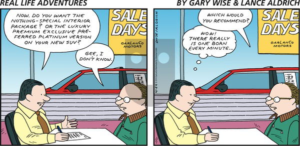 Real Life Adventures on Sunday April 24, 2016 Comic Strip