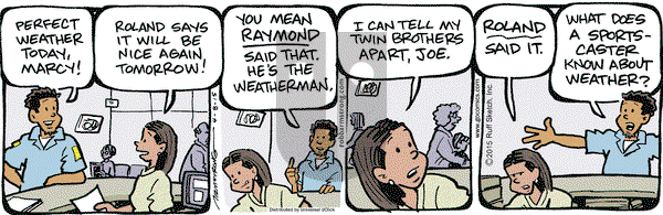 JumpStart on Wednesday April 8, 2015 Comic Strip