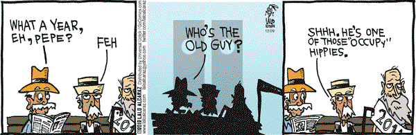 La Cucaracha on Thursday December 29, 2011 Comic Strip