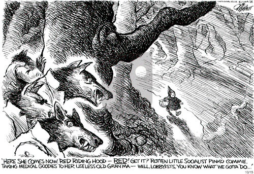Pat Oliphant on Thursday October 15, 2009 Comic Strip